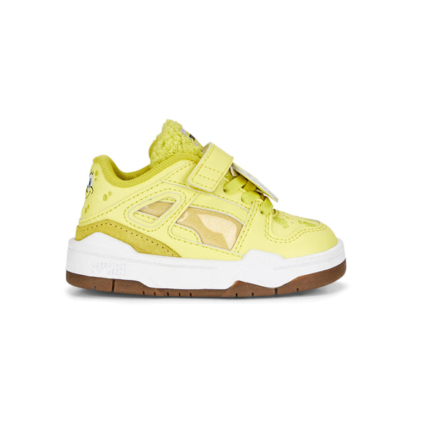 Shop Yellow Boys Puma Slipstream x SpongeBob Lace Up Sneakers