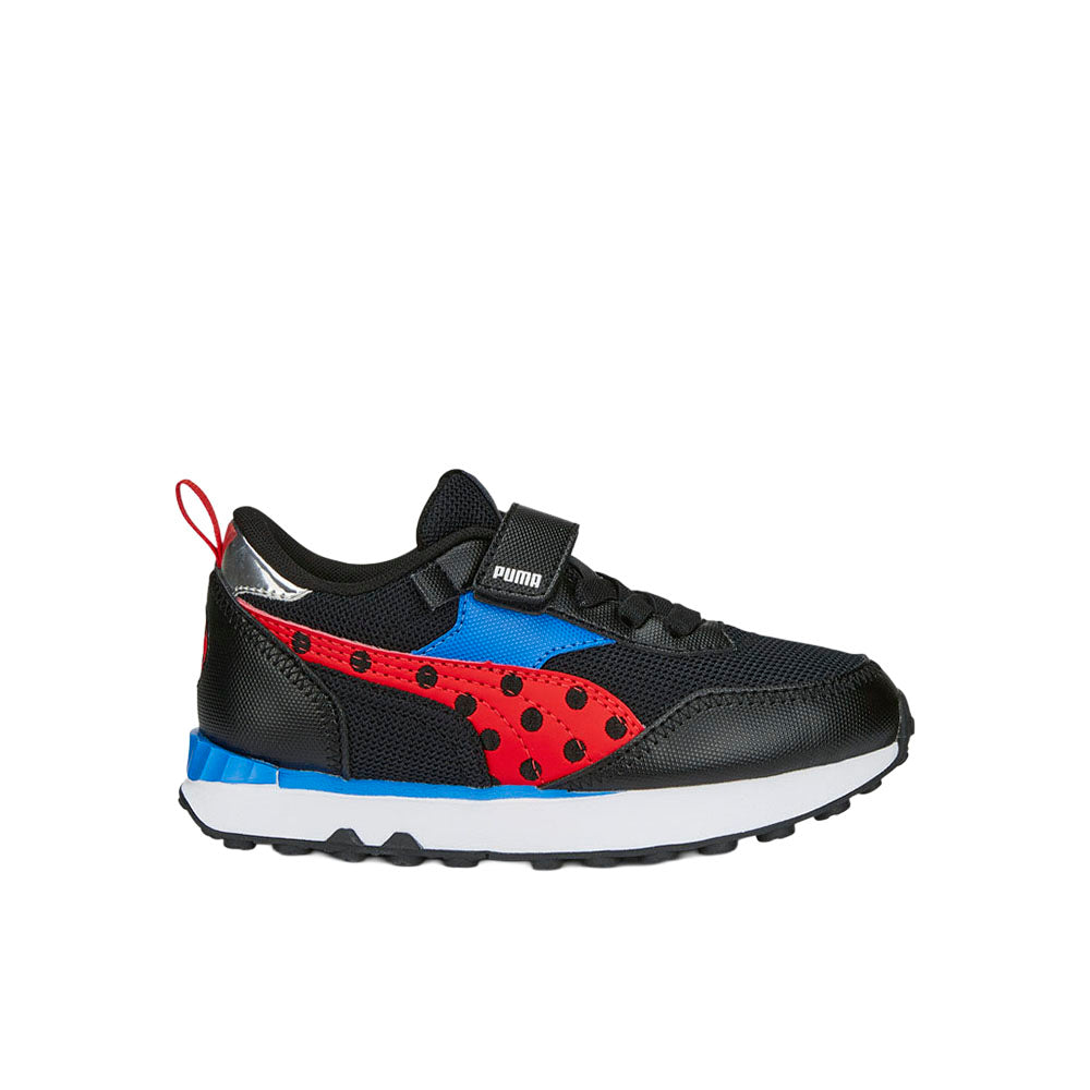 Shop Black Boys Puma Rider Fv Miraculous Ac Lace Up Sneakers (Toddler ...