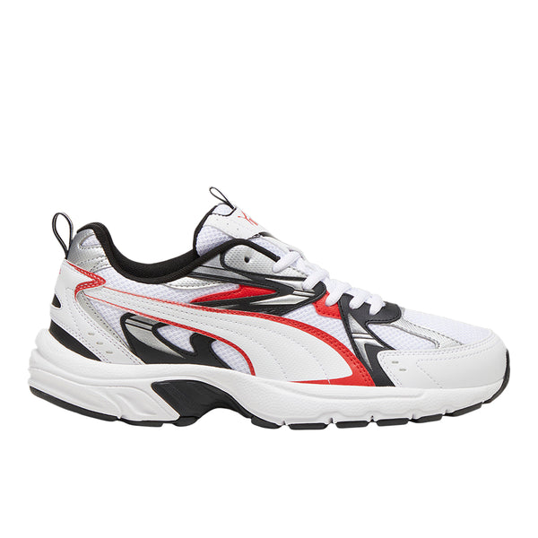 Shop White Mens Milenio Tech Lace Up Sneakers – Shoebacca
