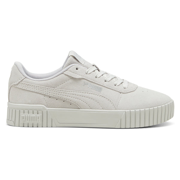 Shop Grey Womens Puma Carina 2.0 Sd Lace Up Sneakers – Shoebacca