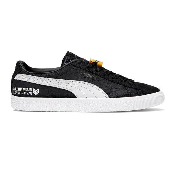Shop Black Mens Puma Suede VTG x Distinct Life Lace Up
