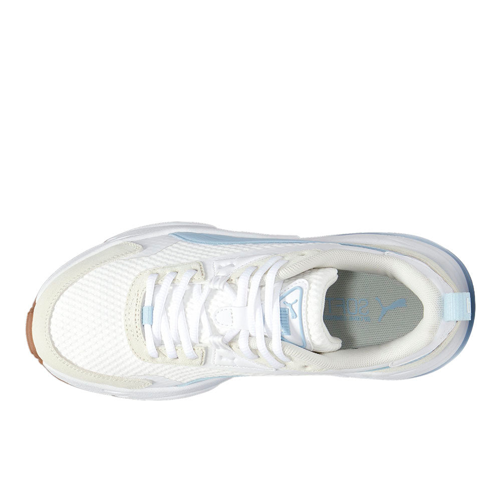 Shop Silver, White Womens Vis2K Neutral Lace Up Sneakers – Shoebacca