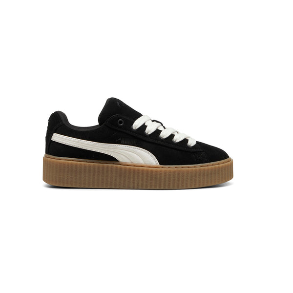 Shop Black Mens FENTY X PUMA Creeper Phatty Lace Up Sneakers
