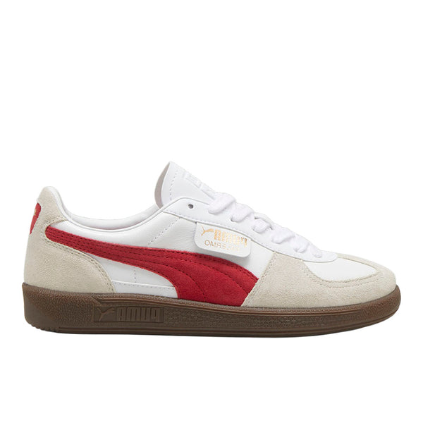 Shop Off White, Red Mens Puma Palermo Leather Lace Up Sneakers – Shoebacca