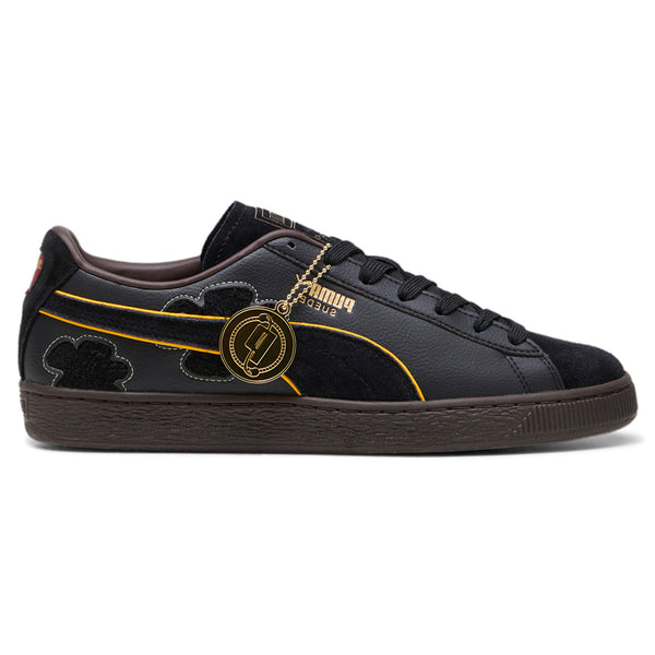 Shop Black Mens Puma PUMA X ONE PIECE Suede Blackbeard Teech Lace