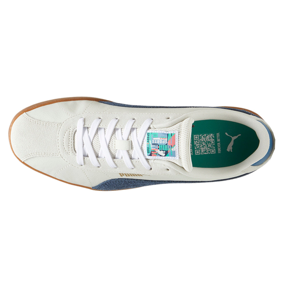 Shop Off White Mens Puma Club II Year Of Sports Lace Up Sneakers