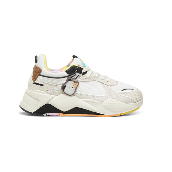 Shop Off White Girls Puma Rs-X Cam x Squish Lace Up Sneakers