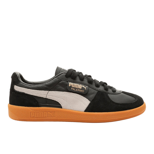 Shop Black Womens Puma Palermo Leather Lace Up Sneakers – Shoebacca