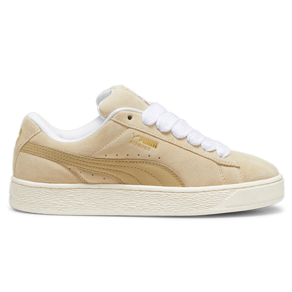 Shop Beige Womens Puma Suede XL Lace Up Sneakers – Shoebacca