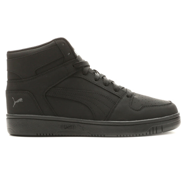 Shop Black Mens Rebound LayUP Nubuck High Top Sneakers – Shoebacca