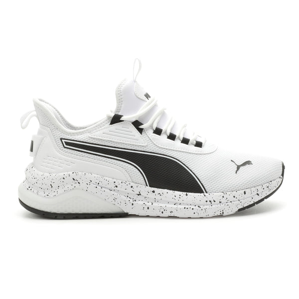 Shop White Mens Amplifier Speckle Lace Up Sneakers – Shoebacca