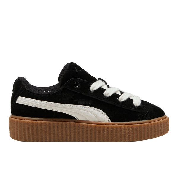 Shop Black Womens FENTY X PUMA Creeper Phatty Lace Up Sneakers