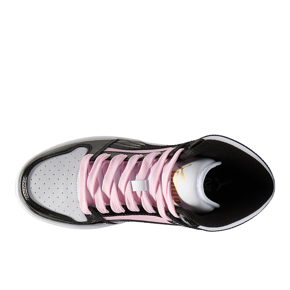 Shop Black, Pink Womens Rebound Layup Shine High Top Sneakers