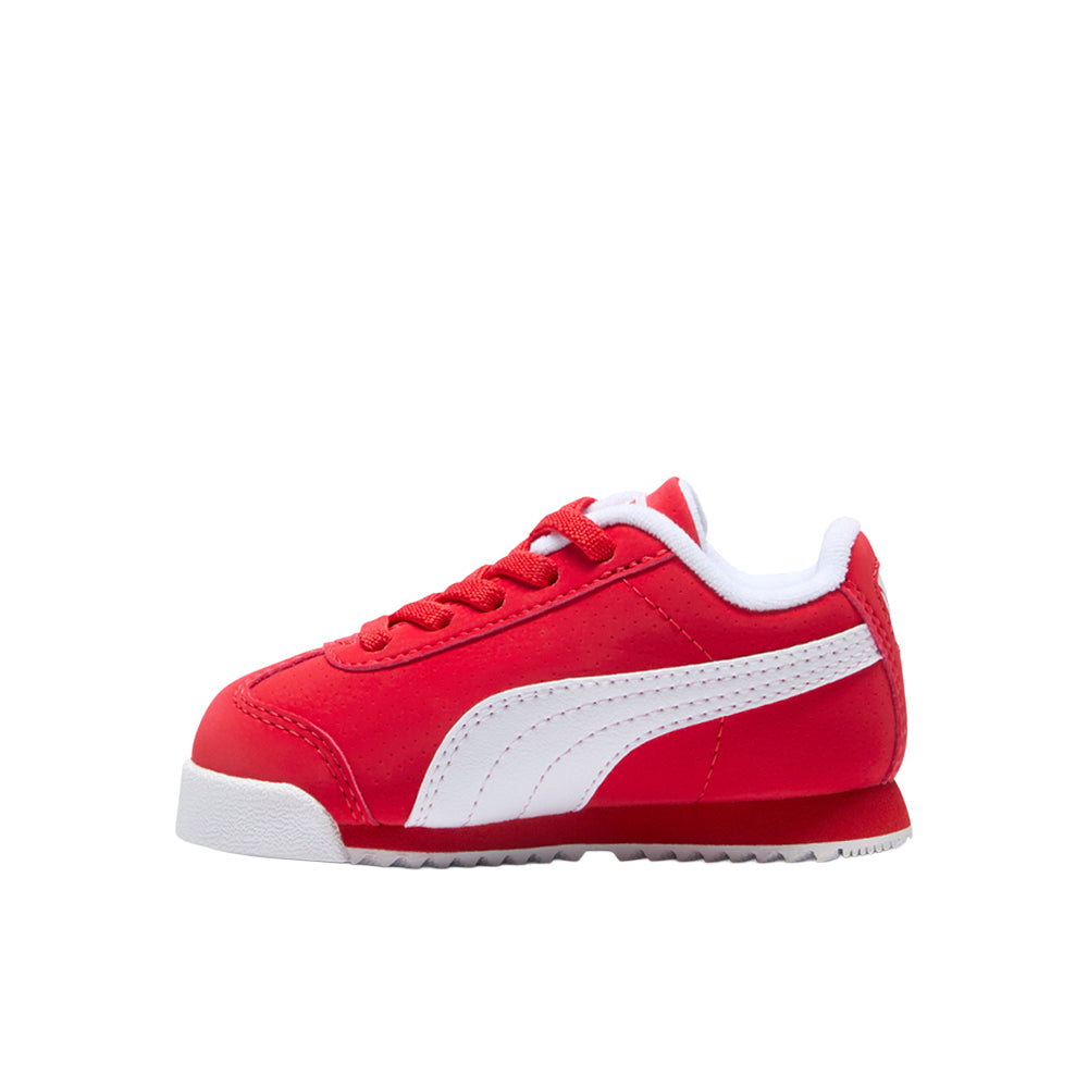 【ree-mama】 Shop Red Boys Roma 24 Reversed Lace Up Sneakers (Toddler) – Shoebacca