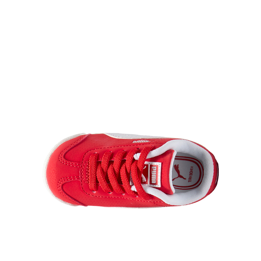 Shop Red Boys Roma 24 Reversed Lace Up Sneakers (Toddler) – Shoebacca