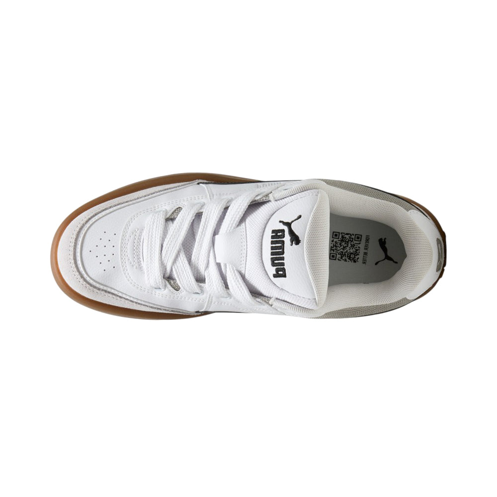 Shop White Mens Park Lifestyle Sk8 Lace Up Sneakers – Shoebacca