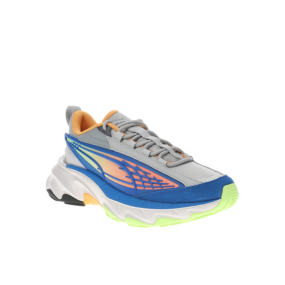 Shop Blue Boys Carbon Flares Lace Up Sneakers (Big Kid) – Shoebacca