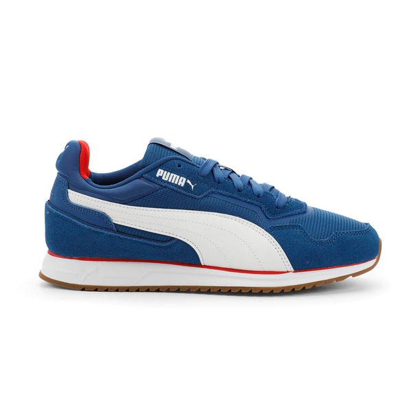 Shop Blue Mens Softride St Miller Lace Up Sneakers – Shoebacca display picture 3