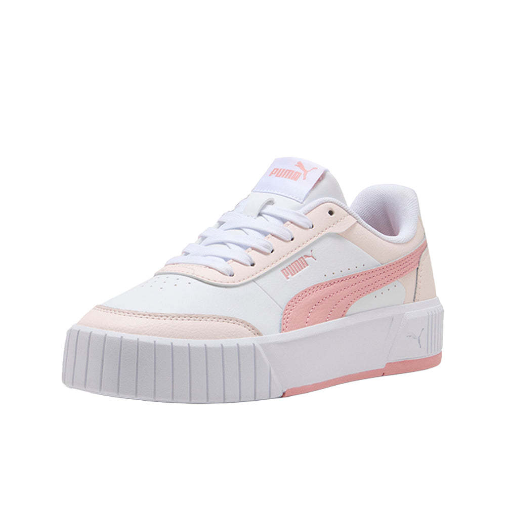 Shop Pink, White Womens Carina Mia Lace Up Sneakers – Shoebacca