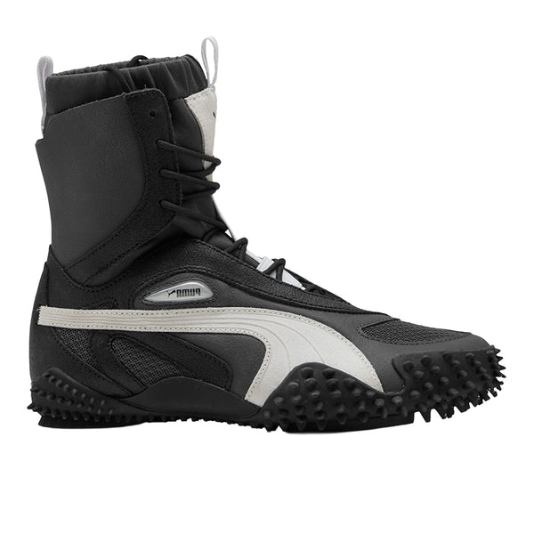 Shop Black Womens Mostro Mid Top Sneakers – Shoebacca