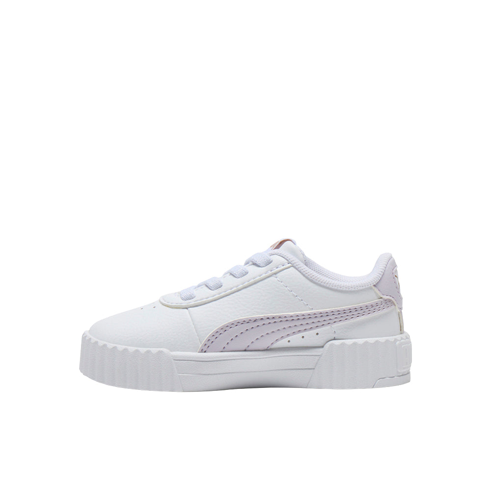 Shop White Girls Carina 3.0 First Blossom Slip On Sneakers