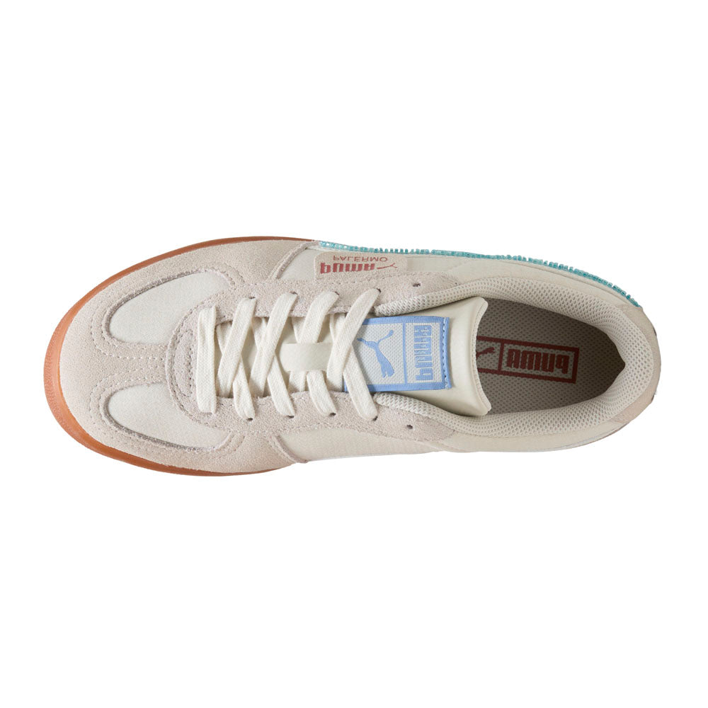 Shop White Womens Palermo Elevata Gentle Meld Lace Up Sneakers