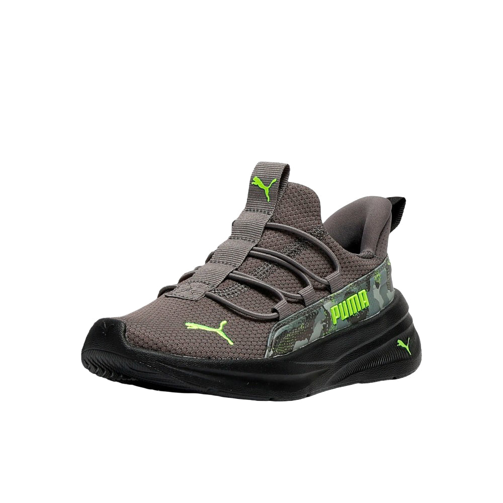 Shop Grey Boys One4All 2.0 Cyclone Slip On Sneakers (Little Kid