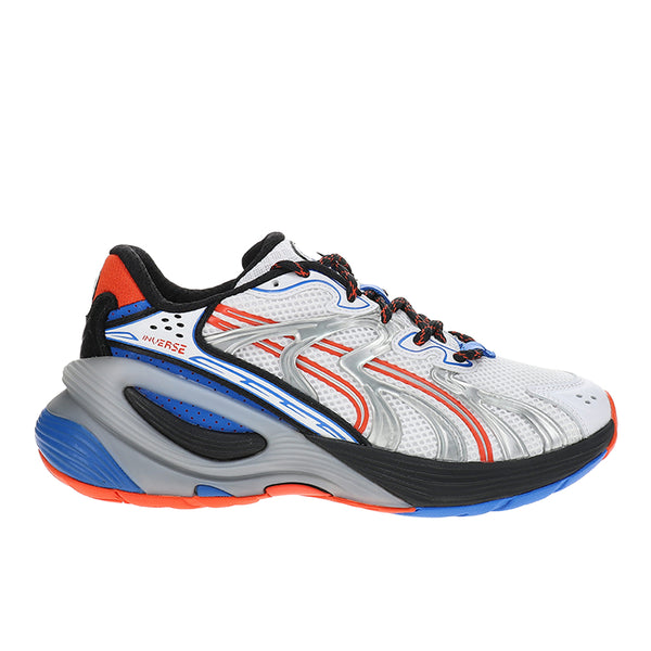 PUMA Inverse Millennial Lace Up Mens Sneakers Casual Shoes 40424101 Size 9 NWOB MENS PUMA INVERSE MILLENNIAL (PUMA WHITE/REDMAZING/HYPERLINK  main image 3
