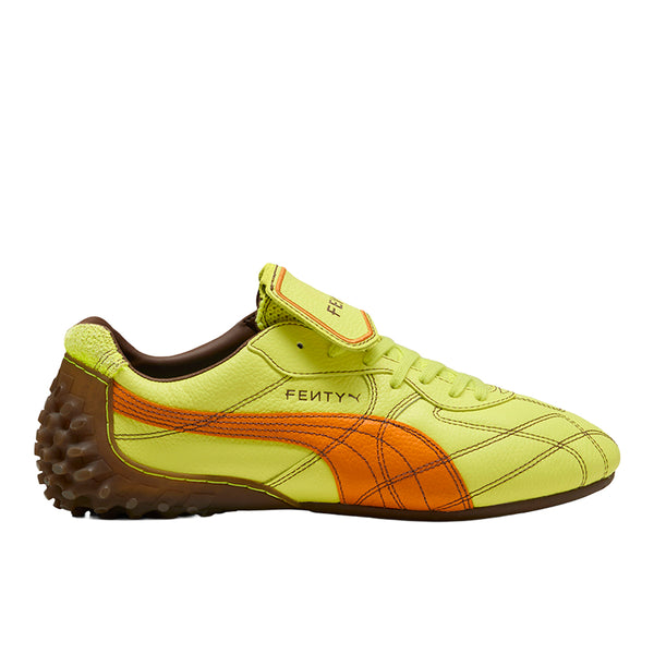 Shop Green Mens FENTY X PUMA Avanti LS Stitched Lace Up Sneakers