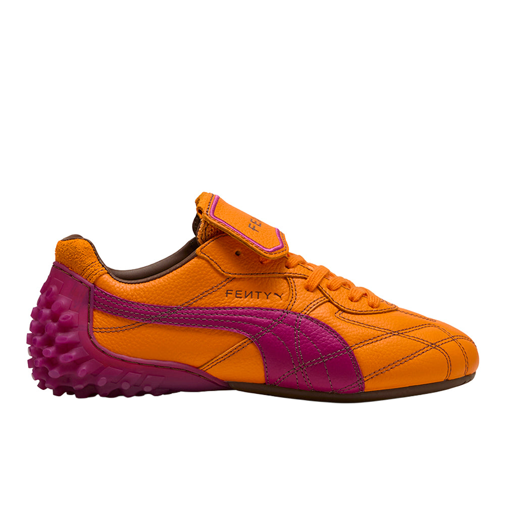 Shop Orange Womens FENTY X PUMA Avanti LS Stitched Lace Up