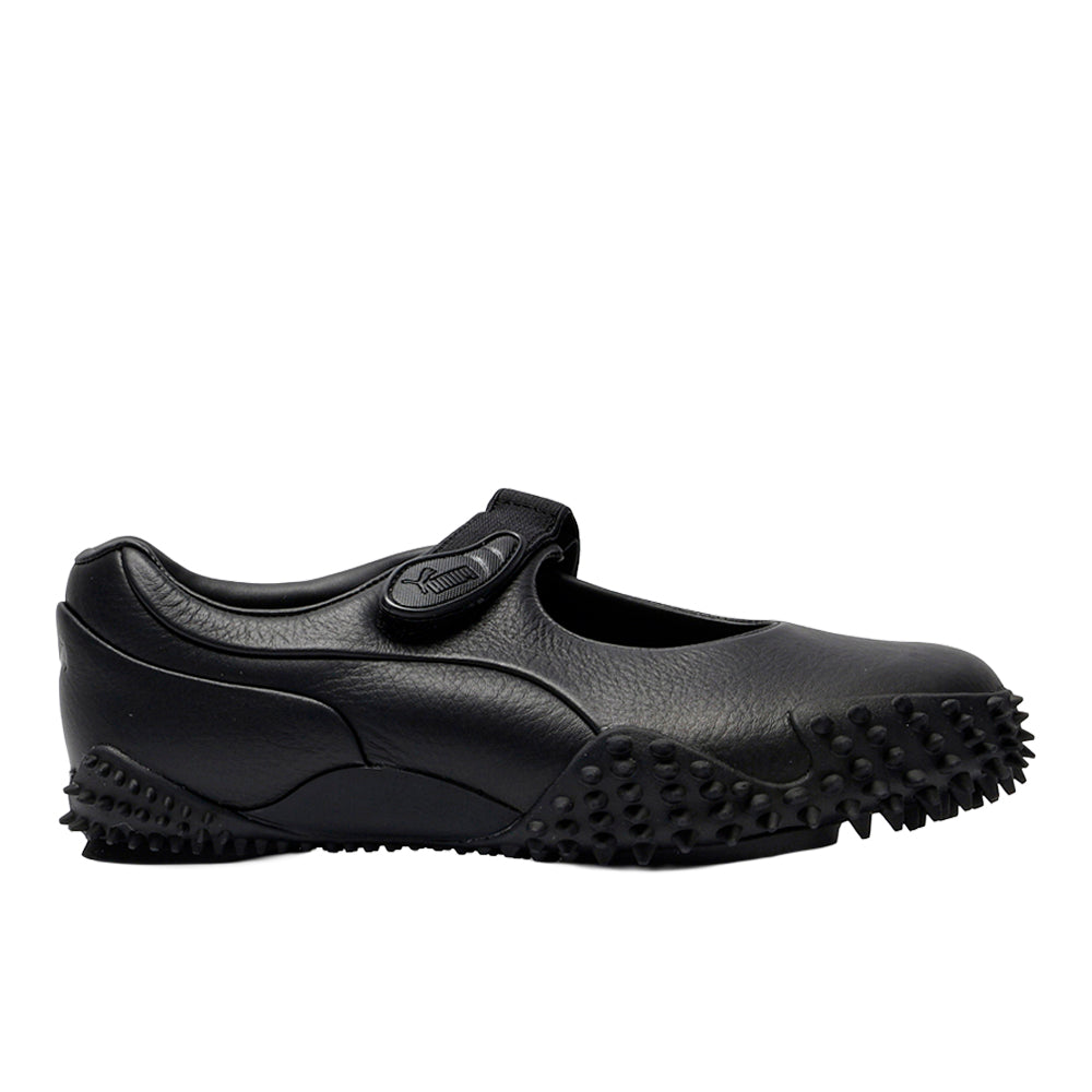 Shop Black Womens Mostro Fey Leather Slip On Sneakers – Shoebacca