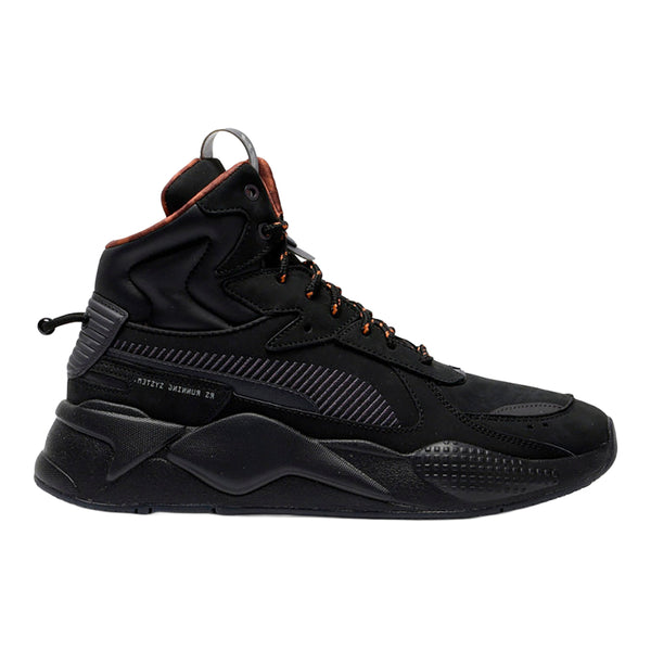 Shop Black Mens Rs-X Mid Black Ice Lace Up Sneakers – Shoebacca