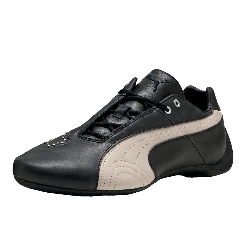 Shop Black Mens Future Cat Studs Lace Up Sneakers – Shoebacca