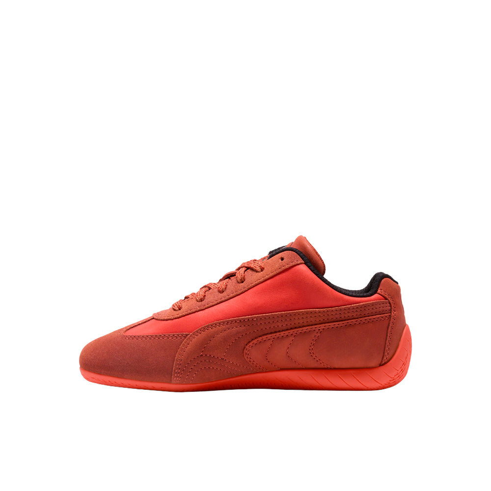 Shop Red Boys PUMA X JURASSIC WORLD Speedcat Lace Up Sneakers (Big
