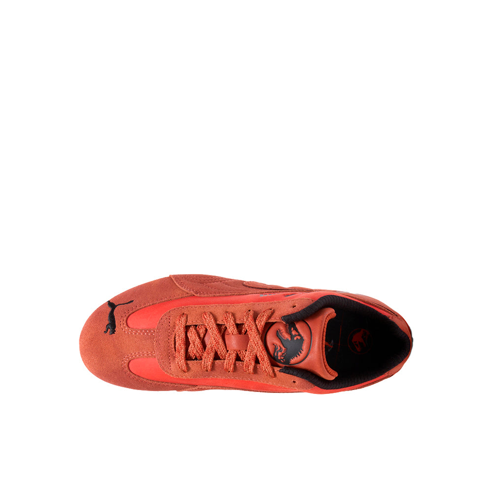 Shop Red Boys PUMA X JURASSIC WORLD Speedcat Lace Up Sneakers (Big
