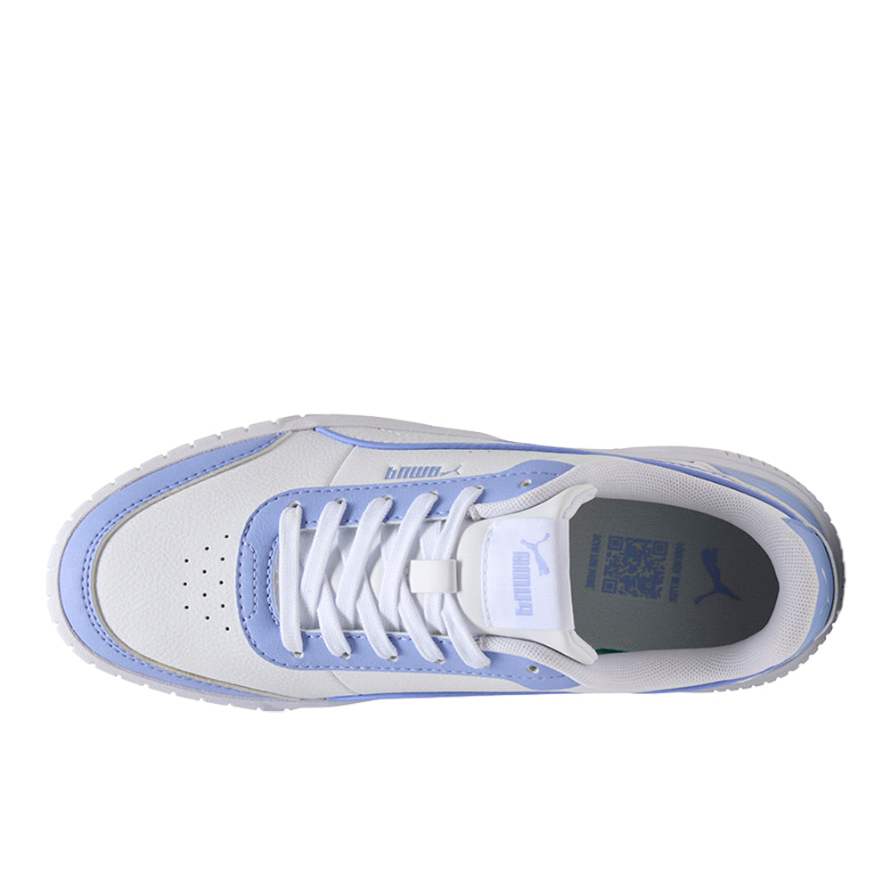 Shop White Womens Carina Mia Piping Lace Up Sneakers – Shoebacca