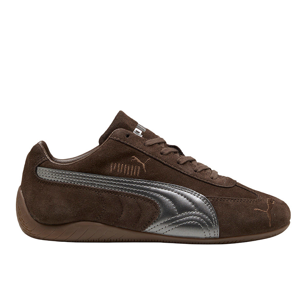 Shop Brown Womens Speedcat Lux Lace Up Sneakers – Shoebacca