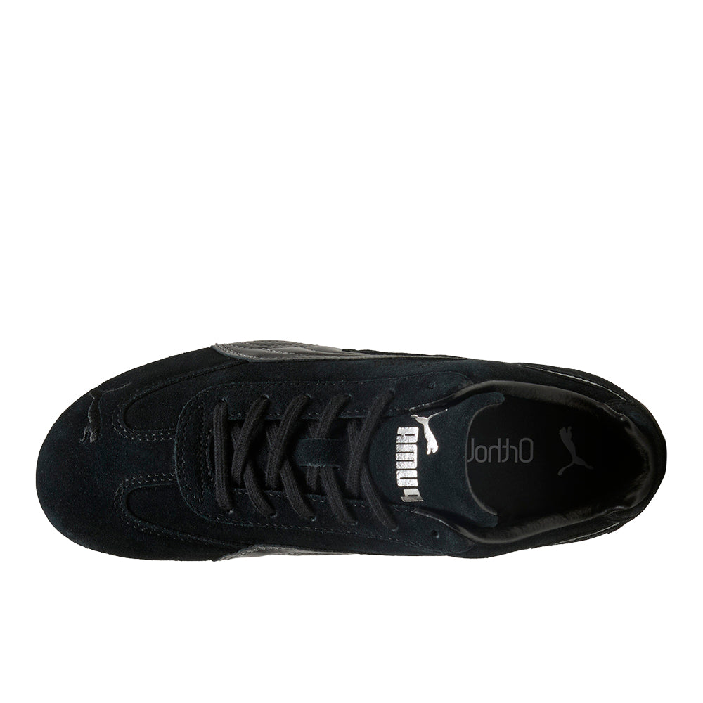 Shop Black Womens Speedcat Lux Lace Up Sneakers – Shoebacca