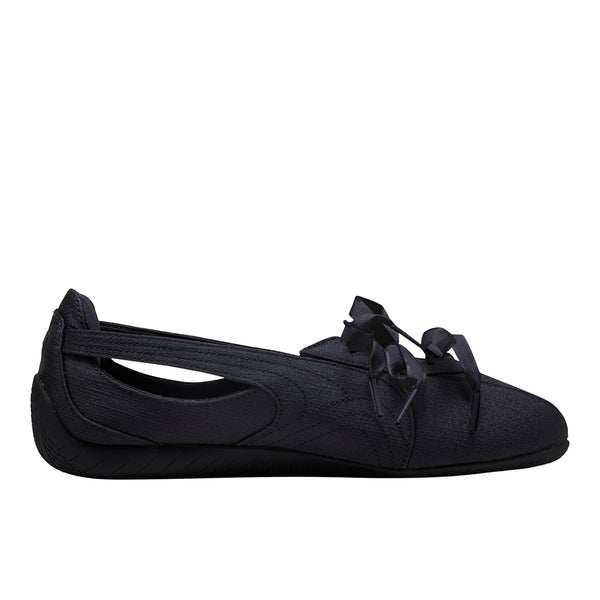 Shop Black Womens Speedcat Ballet Nova Satin Sneakers – Shoebacca