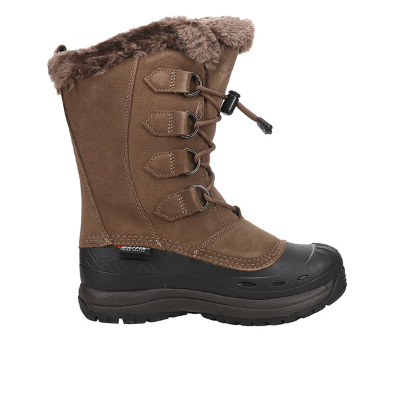Shop Brown Womens Baffin Chloe Waterproof Insulated Snow Boots