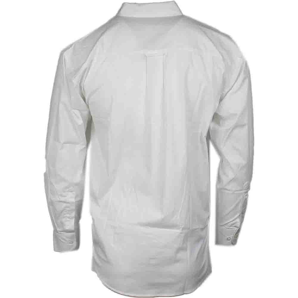 Shop White Mens River's End EZCare Pinpoint Long Sleeve Button Up Shirt ...