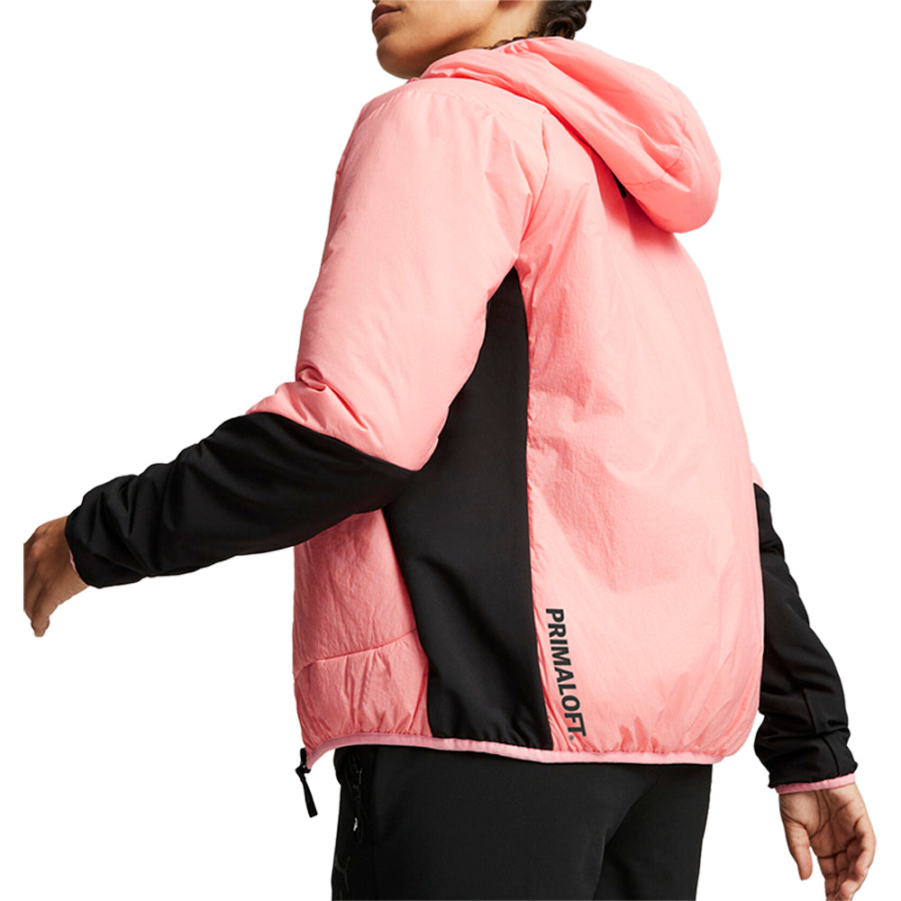 未使用タグ付✨archive PUMA Down jacket 黒×ピンク Shop Pink Womens Puma Seasons Hybrid Primaloft Full Zip Jacket