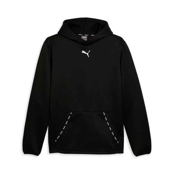 Shop Black Mens Puma Fit Logo Pullover Hoodie – Shoebacca