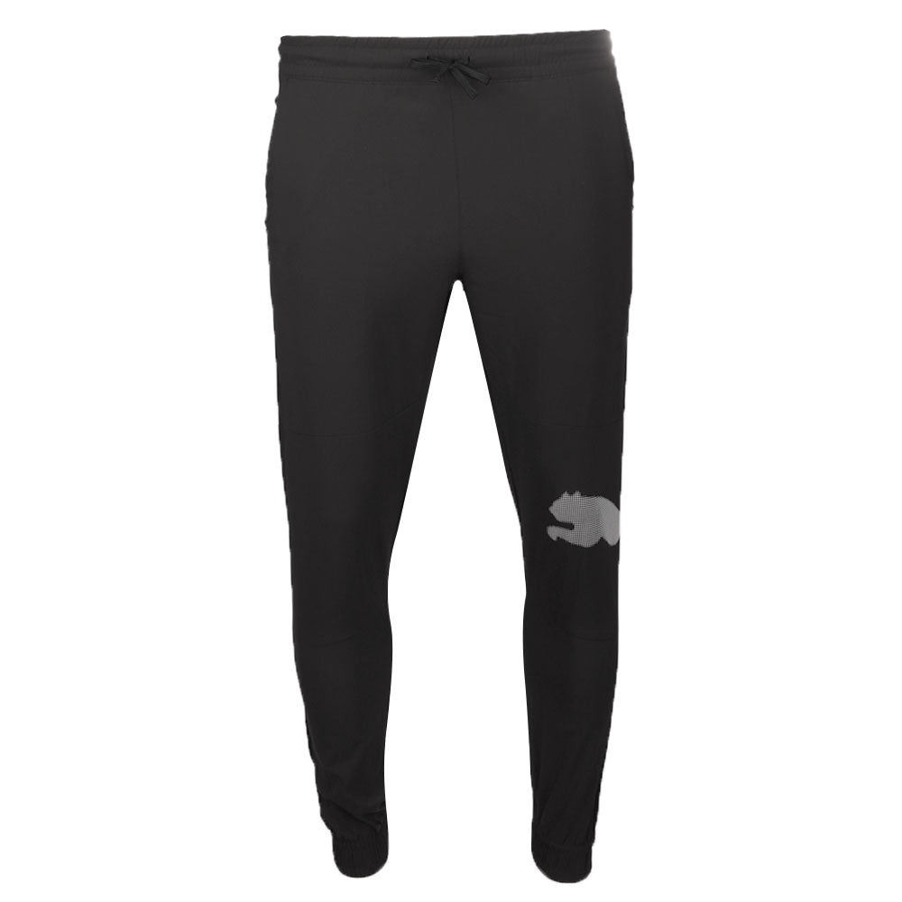 Shop Black Mens Train All Day Big Cat Woven Pants – Shoebacca