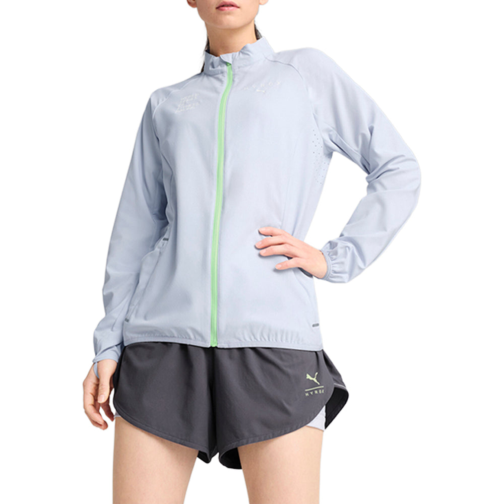 Shop Blue Womens PUMA X HYROX Ultraweave Full Zip Jacket – Shoebacca