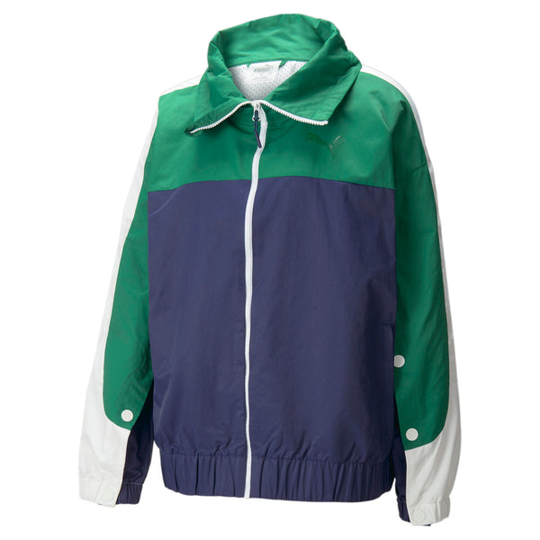 Shop Blue, Green Womens Puma Overtime Track Full Zip Jacket