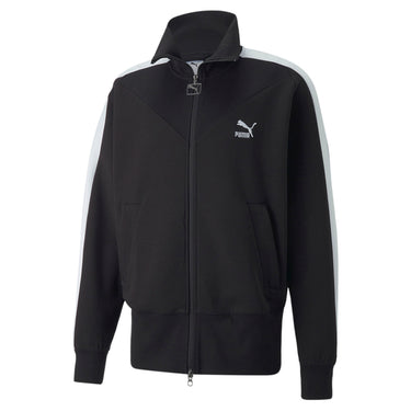 Shop Black Mens Puma Luxe Sport T7 Full Zip Track Jacket – Shoebacca