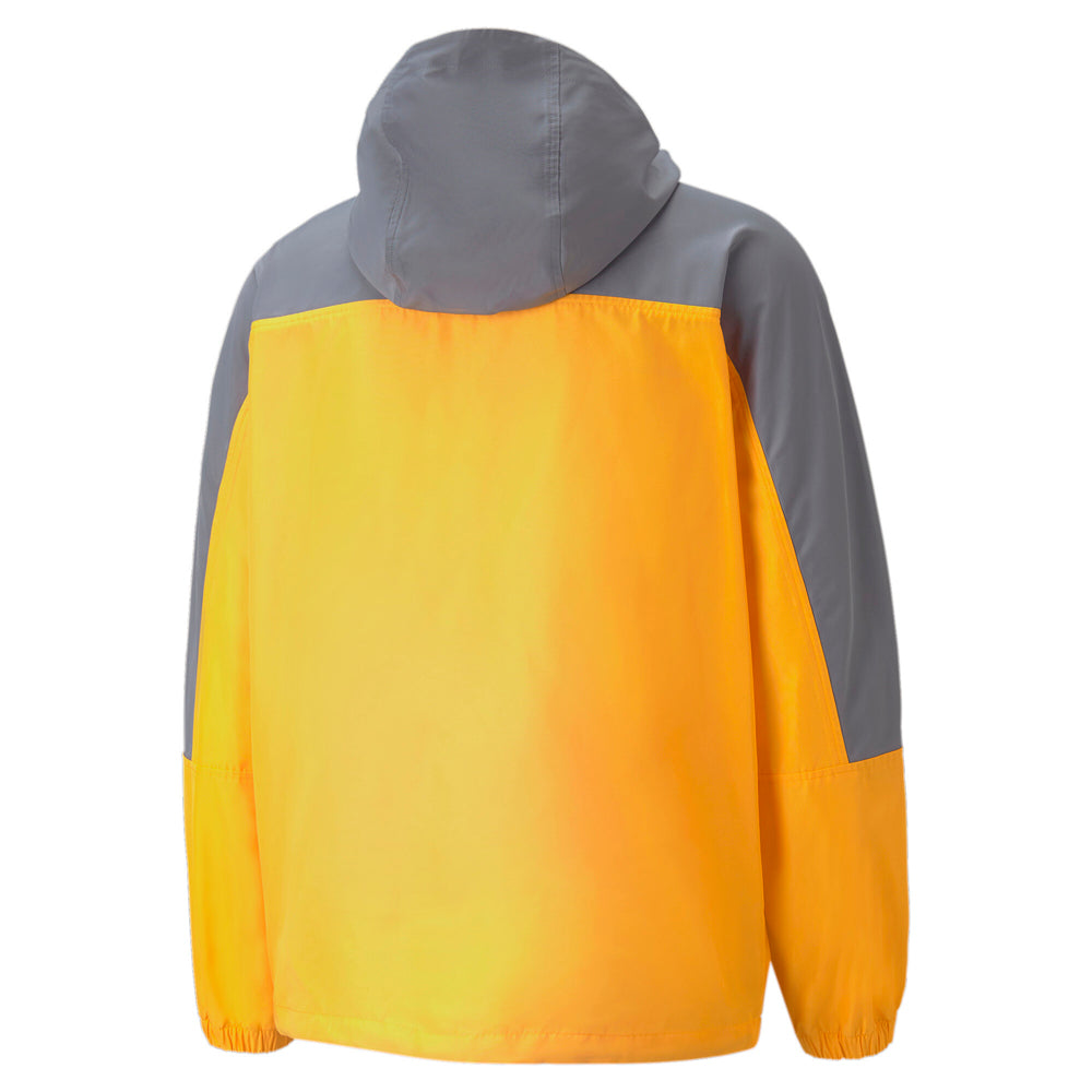 Shop Orange Mens Puma Hooded Half Zip Sweatshirt – Shoebacca