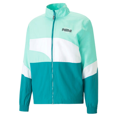 Shop Green Mens Puma Clyde Full Zip Jacket – Shoebacca
