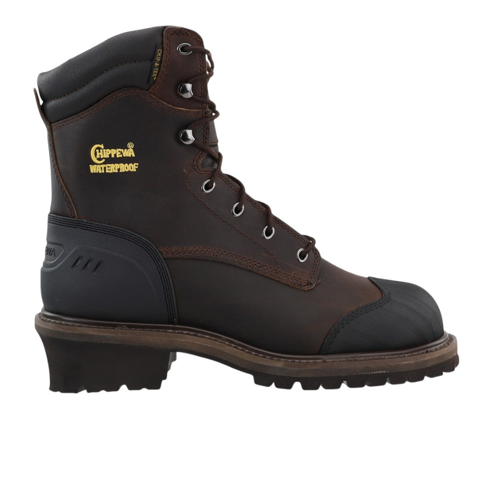 CAROLINA® DRILLER Men's 8 Lace-to-Toe Waterproof Composite Toe Logger CAROLINA® DRILLER Men's 8 Lace-to-Toe Waterproof Composite Toe Logger